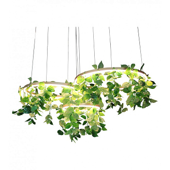 Kink Light 08223,33TREE Подвес Тор-Фолио золото d80+60+40 h150 Led 110W (3000K) диммируемый, с пультом ДУ