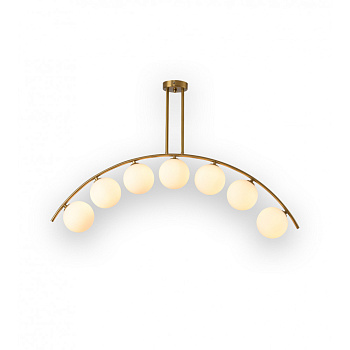 Kink Light 09416-7,20 Люстра Амер бронза w102*12 h60 G9 7*5W (Led лампы в комплекте 3000К)