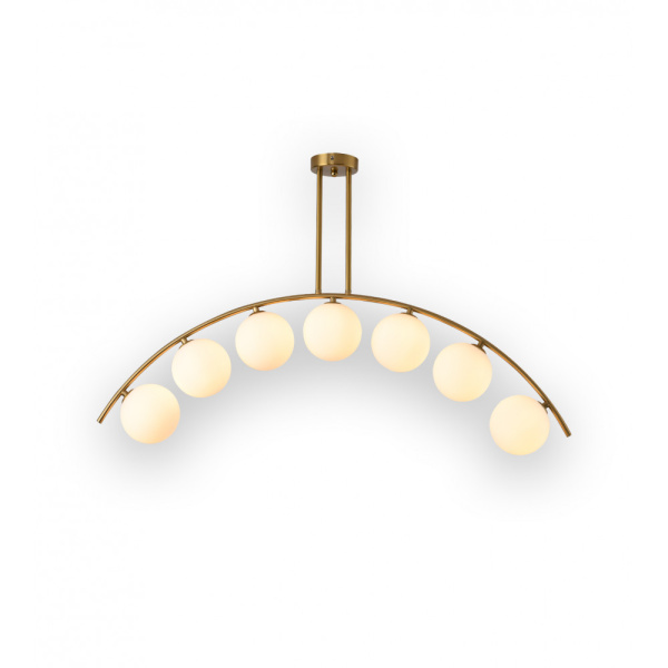 Kink Light 09416-7,20 Люстра Амер бронза w102*12 h60 G9 7*5W (Led лампы в комплекте 3000К)