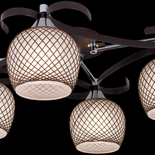 Купить Citilux CL171142 Сюзи Венге+Хром Светильник  Люстра