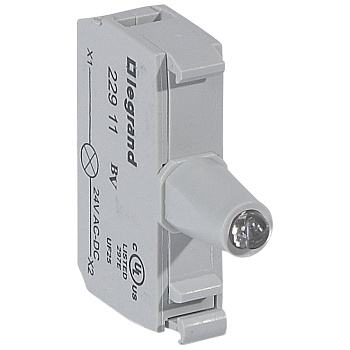 Legrand Osmoz Блок подсветки для индикаторных кнопок и диффузоров для комплектации под винт 24В~/= красный 022911