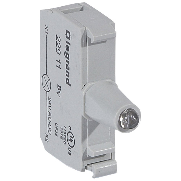 Legrand Osmoz Блок подсветки для индикаторных кнопок и диффузоров для комплектации под винт 24В~/= красный 022911