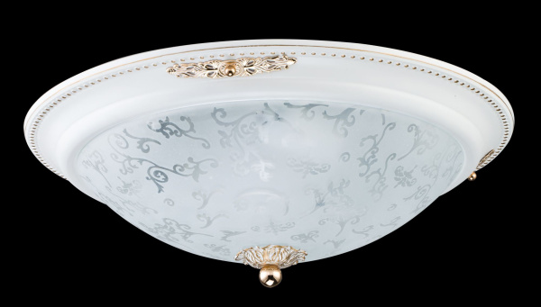 Купить Maytoni Ceiling & Wall Diametrik Белый с Золотом Настенно-потолочный светильник 3xE27 40W C907-CL-03-W