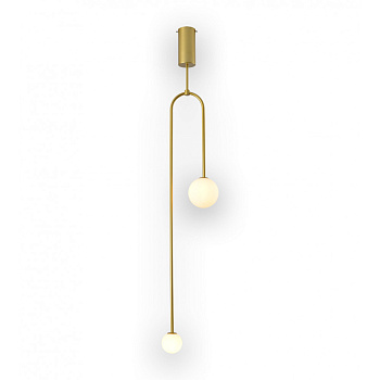 Kink Light 09488-2,33 Люстра Ирэн золото d23 h133 G9 2*5W (Led лампы в комплекте 3000К)