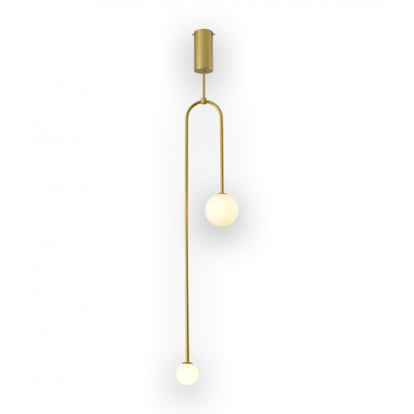 Kink Light 09488-2,33 Люстра Ирэн золото d23 h133 G9 2*5W (Led лампы в комплекте 3000К)