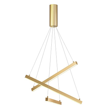 Odeon Light 3860/39L ODL20 31 золотистый/металл Подвесной светильник LED 3000K 39W 220V COMETA