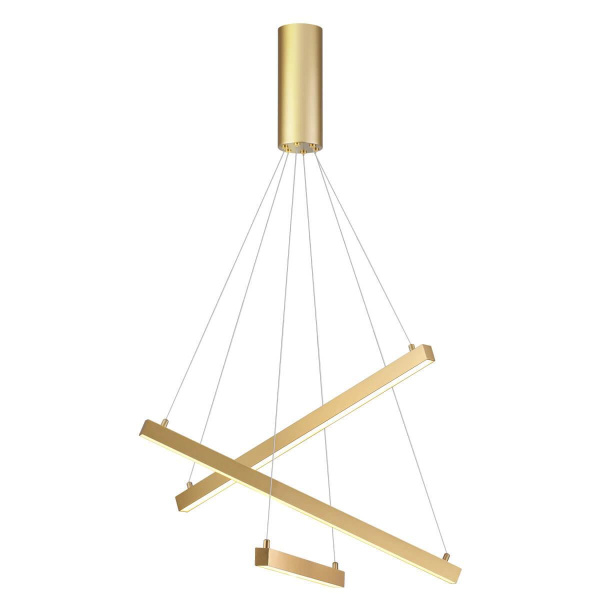 Odeon Light 3860/39L ODL20 31 золотистый/металл Подвесной светильник LED 3000K 39W 220V COMETA