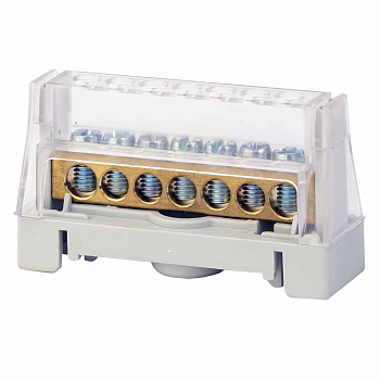 DKC Клеммная колодка соединительная 1р 5х5,3мм 2х6мм. цвет серый