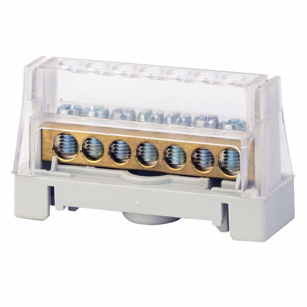 DKC Клеммная колодка соединительная 1р 5х5,3мм 2х6мм. цвет серый