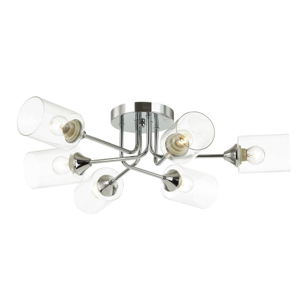 Lumion 4529/6C COMFI LN21 061 хром Люстра потолочная E27 6*60W 220V JERRY