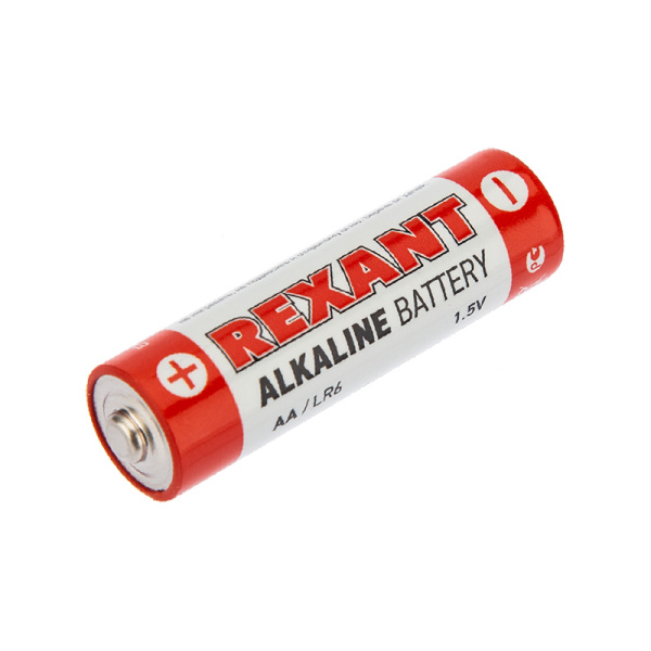 Алкалиновая батарейка AA/LR6 1,5 V 2700 mAh Rexant 30-1027