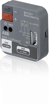 ABB BI-F-2.0.1 Вход бинарный free@home, 2-канальный, дискретный вход, скрытый монтаж 2CDG510002R0011