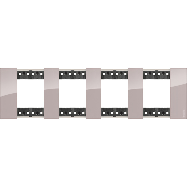 BT Living now Аура Рамка немецкий стандарт 4 поста (2+2+2+2 мод) KA4802M4DM