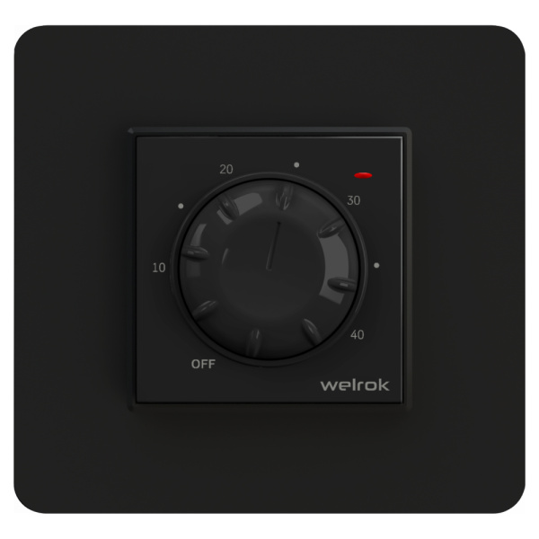 Welrok rtp bk Терморегулятор механический доступный 16 А, 3000 ВА, 10…40  °С