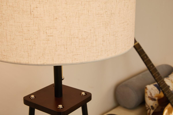 Купить ST LUCE SLE302.405.01 Торшер  Черный, Коричневый/Бежевый E27 1*40W (из 2-х коробок)