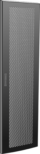 IEK LINEA N ITK дверь, перфорированная для шкафа LINEA N 42U 600 мм черная LN05-42U6X-DP