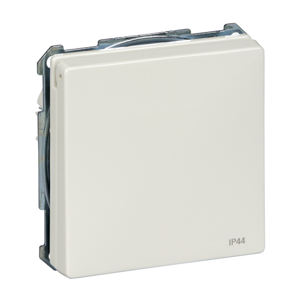 Купить SE Merten SD Бел Розетка с/з с защитными шторками с крышкой,с упл.кольцом, IP44, безвинт. зажим MTN2314-4019