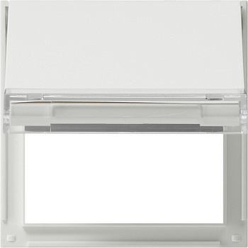 Gira Плата с крышкой с полем для надписи 068066