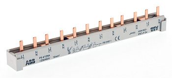 ABB PS4/12NA Шина к. 12мод.63А нейт. 4Ф 2CDL240213R1012