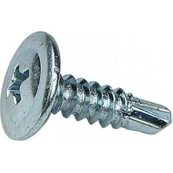 Промрукав Саморез 4,2х25 с прессшайбой, Сверло, цинк (1000 шт/уп) PR08.3601