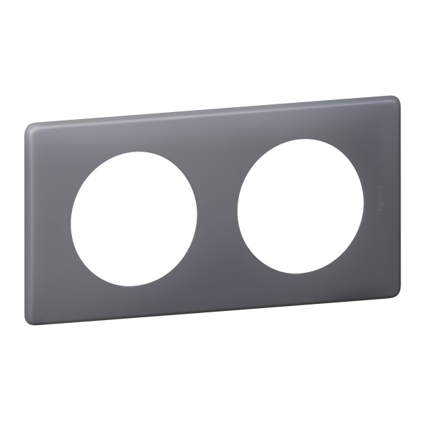 Купить Legrand Celiane2 Перкаль фиолетовая Рамка 2-я (2+2 мод) 066732