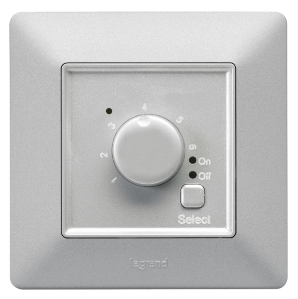 Купить Legrand Valena LIFE Алюм Термостат комнатный электронный 752333