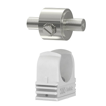 OBO Bettermann УЗИП для коаксиального кабеля  (тип разъема F), 130 В 5093272