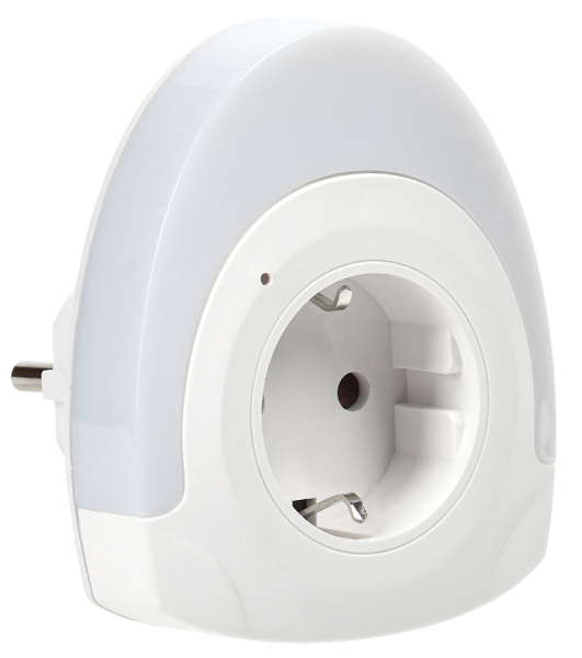 IEK Светильник-ночник 002 овал розетка 220В