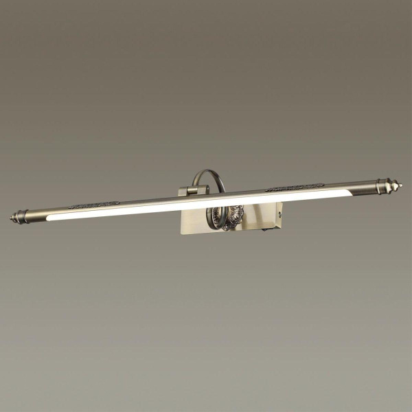 Купить Odeon Light 4916/12WL WALLI ODL22 545 бронзовый/металл/акрил Подсветка для картин с выкл. LED 12W 4000К 700Лм DEGA