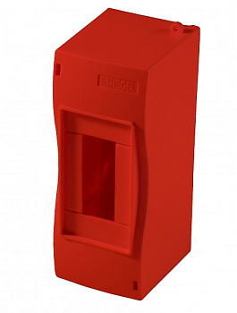 Hegel КМ2020-02-И Корпус модульный открытой установки на 1-2 модуля, красный