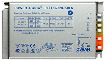 Osram PTI 150/220-240 S VS20 4008321188090