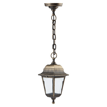 ЭРА НСУ 04-60-001 Светильник садово-парковый, "Адель" подвесной четырехгранный под бронзу