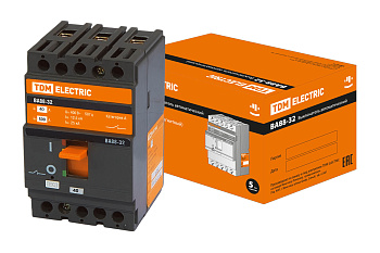 TDM Выключатель автоматический 3P 40A 25кА ВА88-32 SQ0707-0004