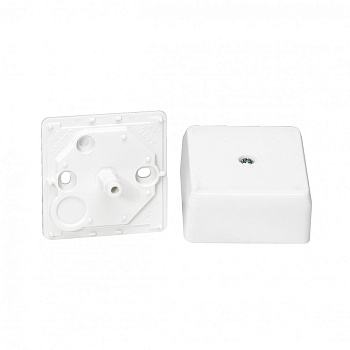 SE Белая Коробка соединительная IP20 60Х60 RAL9003 IMT34351