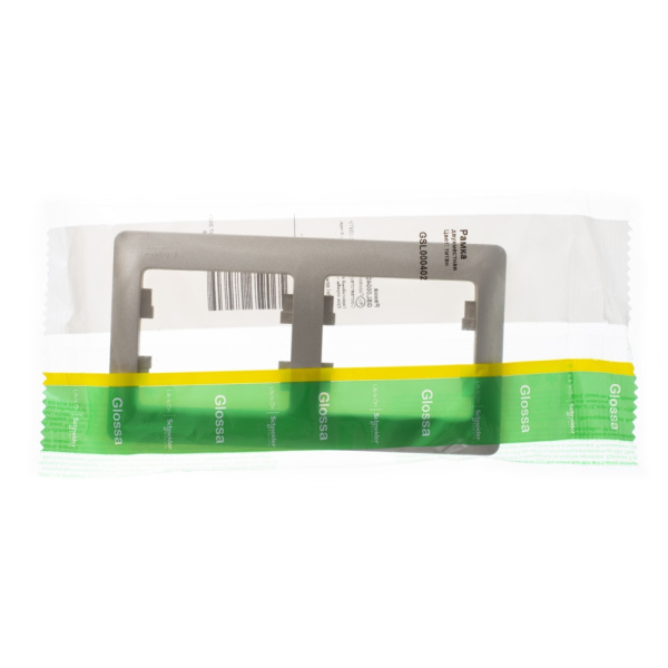 Systeme Electric Glossa Титан Рамка 2-ая, горизонтальная