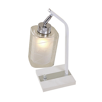 Citilux CL159810 Румба Белый+Хром Светильник Настольный