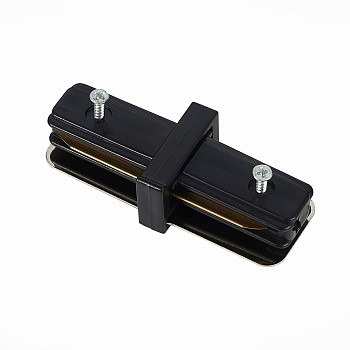 ST Luce ST002.419.00 Коннектор прямой Черный