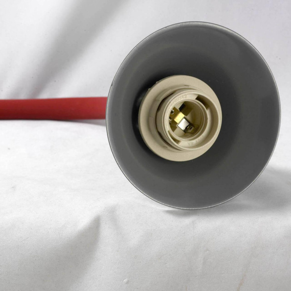 Купить Lussole LGO Металл Красный / серый Акрил Торшер E27 10W GRLSP-0507