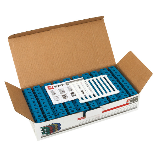 Купить EKF PROxima Колодка клеммная JXB-16/35 синяя