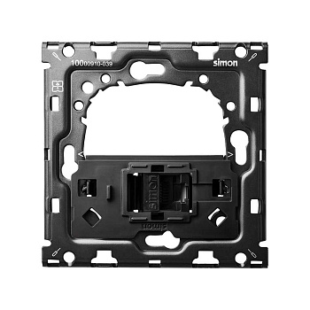 Simon 100 Кит 1 пост механизм 1 розетка RJ45 Cat.6 + суппорт 10010106-039