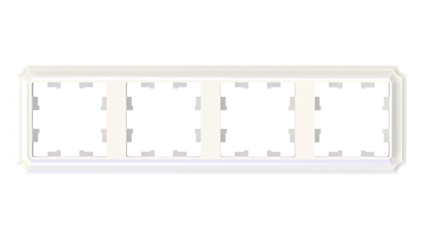 Systeme Electric AtlasDesign Antique Жемчуг Рамка 4-ая, универсальная