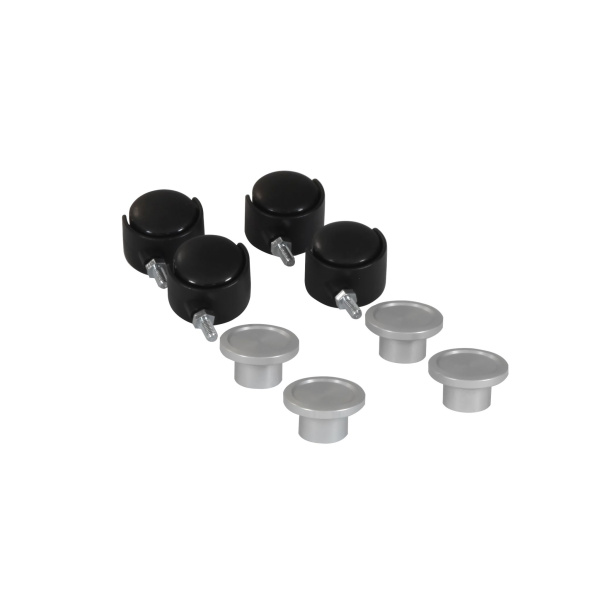 Купить Legrand Комплект из 4 колес с держателем кабеля для мини-колонн (для монтажа с арт. 653086, 653087) 653088