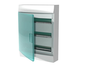 ABB Mistral41 Бокс настенный 54М зеленая дверь (без клемм) 1SPE007717F1020