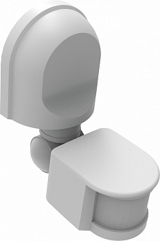 Dekraft Датчик движения инфракрасный ДДИ-101 02 1200Вт 2-12м 180° чёрный