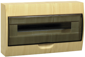 IEK KREPTA Корпус модульный пластиковый навесной ЩРН-П-18 (сосна) IP41 MKP12-N-18-41-K34