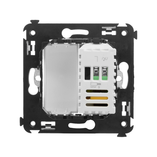 Купить DKC Диммер поворотный в стену, "Avanti", "Белое облако"