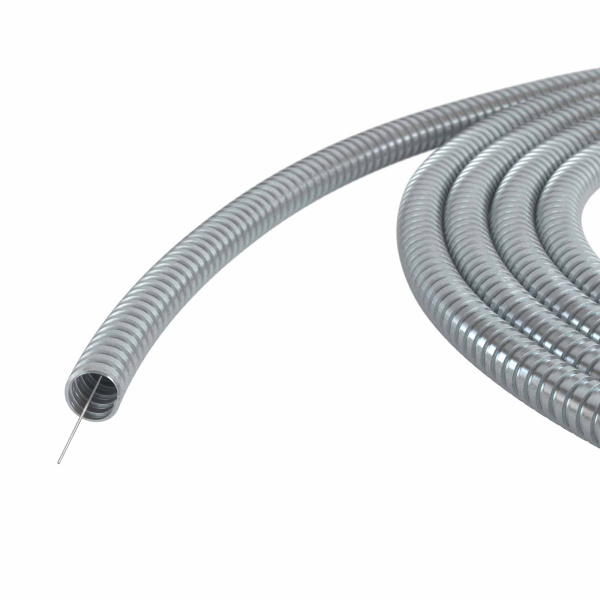 DKC Металлорукав из оцинкованной стали с протяжкой DN 20мм, Dвн 20,5 мм, Dнар 24,5 мм, IP40, 50м