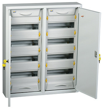 IEK Корпус металлический ЩРн-2x48з-0 36 УХЛ3 IP31 PRO MKM15-N-2X48-31-ZU