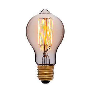 SUN-LUMEN Лампа накаливания "ретро" Прозрачная 60W 240V E27 (A60-F2) 052-214