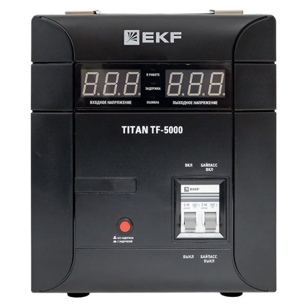 Купить Стабилизатор напряжения электронный напольного исполнения TITAN -TF-5000 EKF
